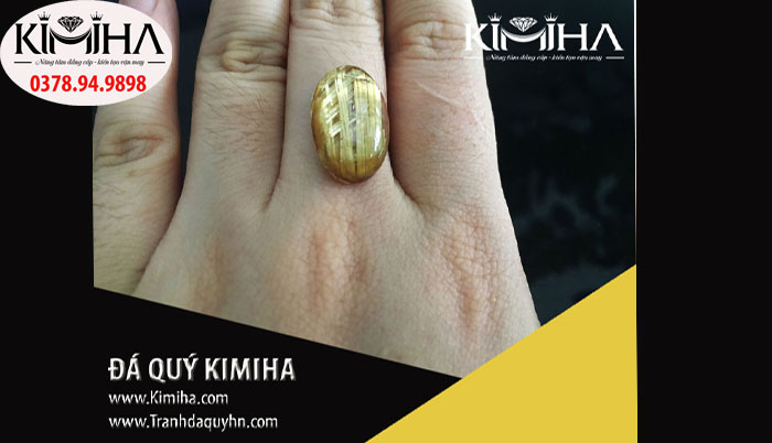 mặt đá thạch anh tóc vàng vip